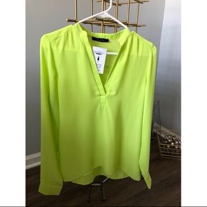 Neon blouse. New with tags.